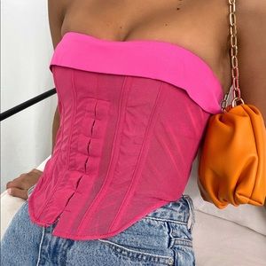 WhiteFox Bustier Top